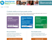 Tablet Screenshot of espanol.myamerigroup.com