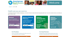 Desktop Screenshot of myamerigroup.com